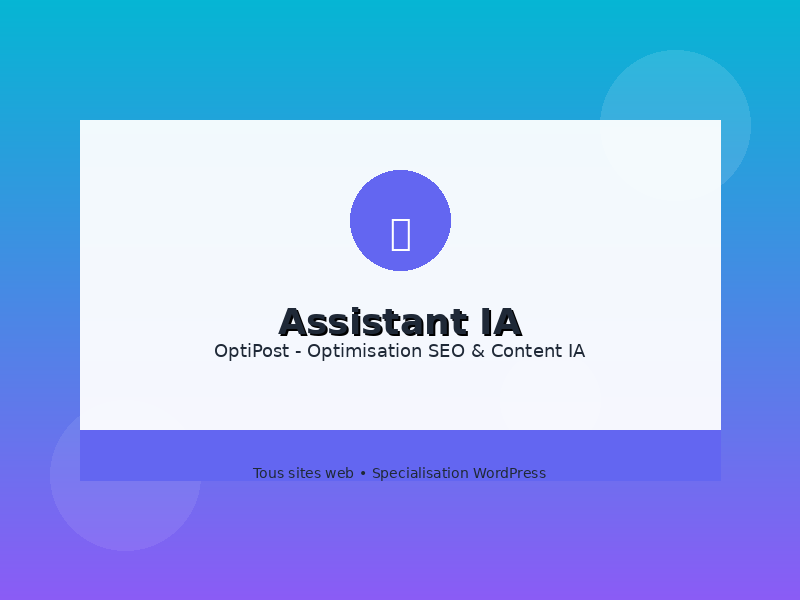 Assistant IA Personnel